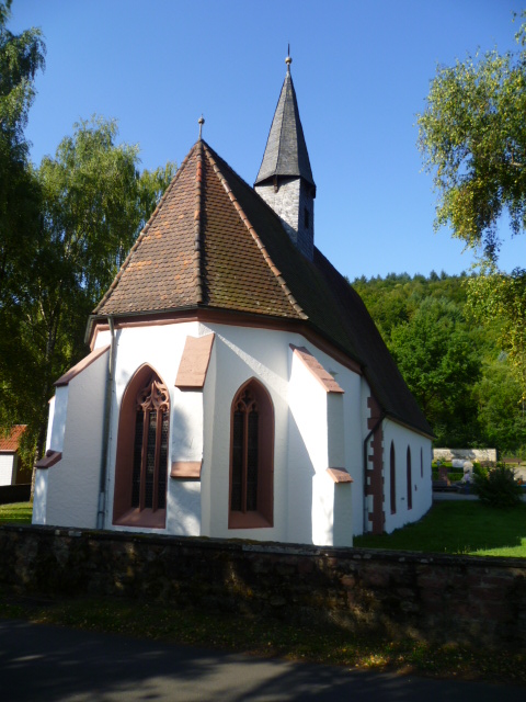 St.Wolfgangskapelle bei Distelhausen erbaut 1442